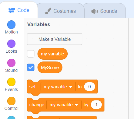 renamed variable