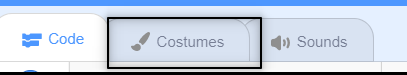 Costumes Option in Scratch3.0