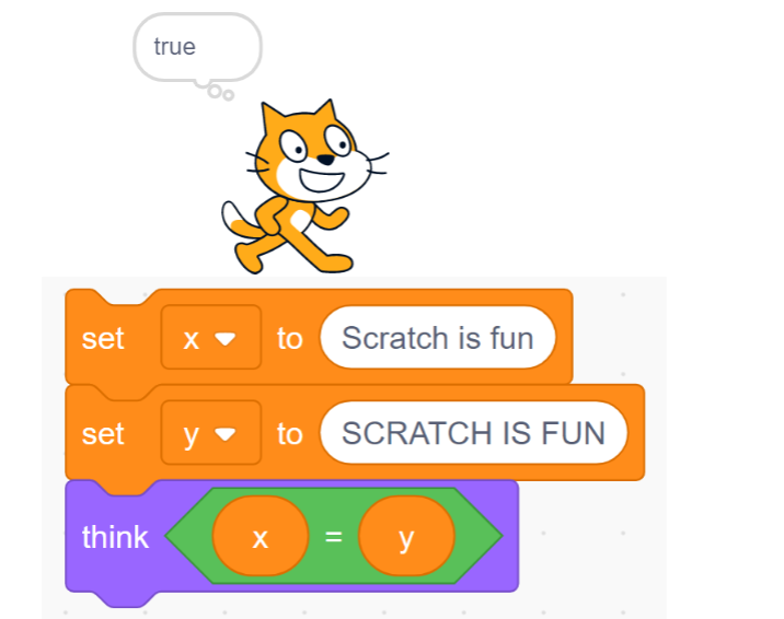 Relational Operators in Scratch 