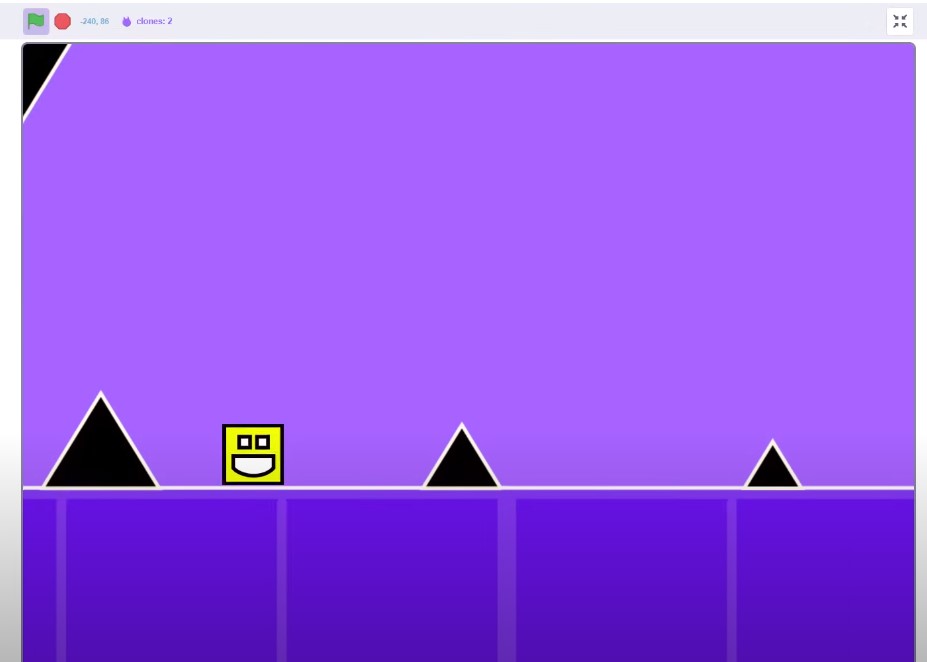 How to Make a Geometry Dash Game on Scratch